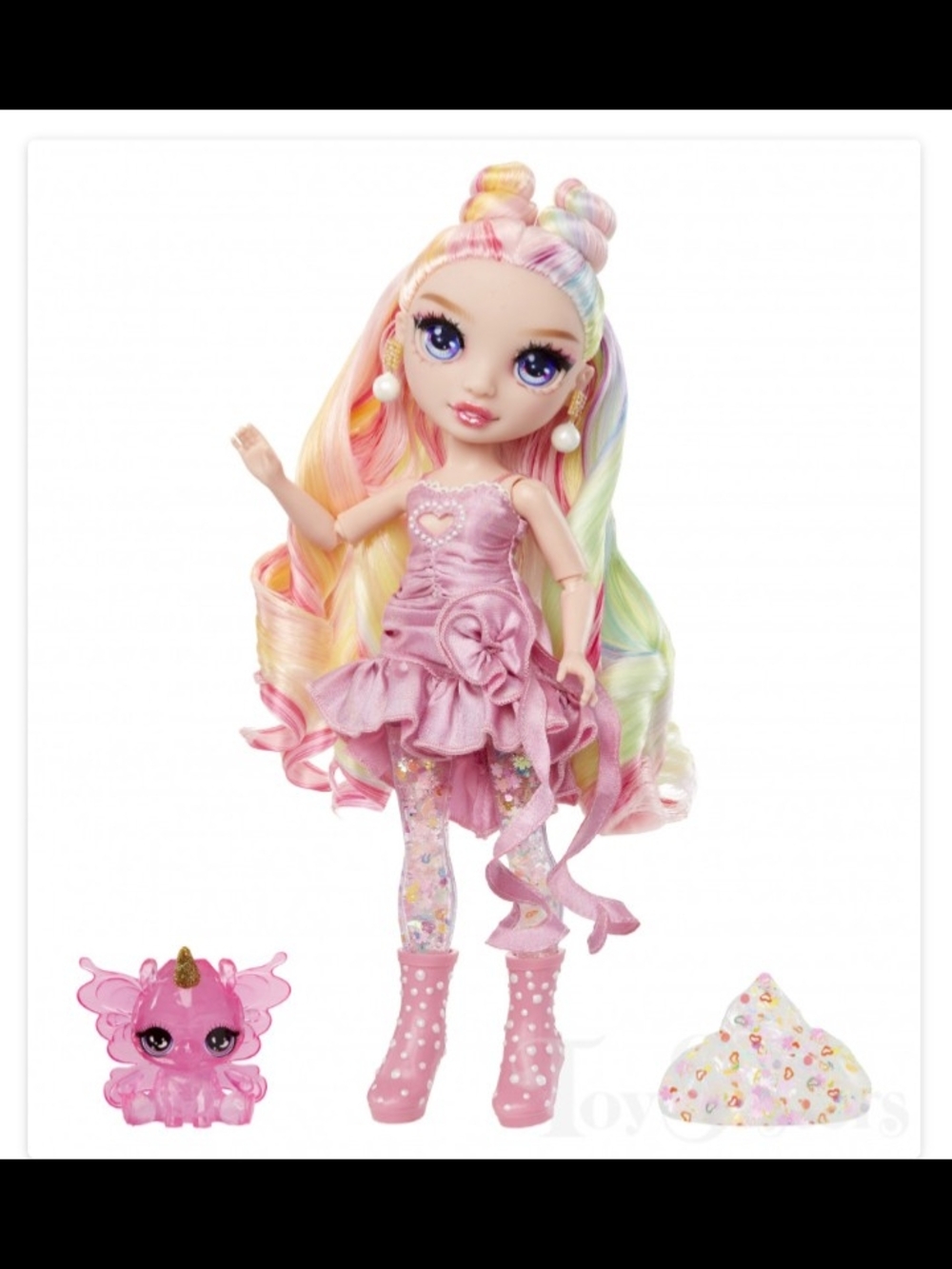 (C-62) New Rainbow High Shimmers Bella Parker Doll W Slime - Picture 2 of 7